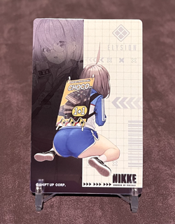 Signal Goddess of Victory Nikke Gun Girl Metal Card Collection Holo - Image 1