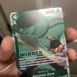 Roronoa Zoro (Winner Pack 2025 Vol. 3) EB02-019 One Piece Promotion Cards Foil - Image 3