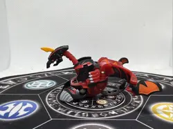 Bakugan Battle Brawlers Pyrus Hex Viper Helios Anime Color & Card Painted - Image 4