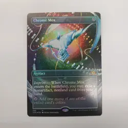 Chrome Mox (Borderless) -Foil Near Mint MTG Double Masters - Image 2