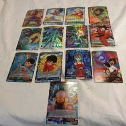 Dragon Ball Super Card Game lot of 12 Foil Cards - Image 1