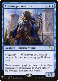 NM Archmage Emeritus, MTG, The List, Magic the Gathering, 12 - Image 1
