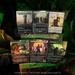 MTG Secret Lair x Marvel's Black Panther Foil Edition - Factory SEALED! - Image 1