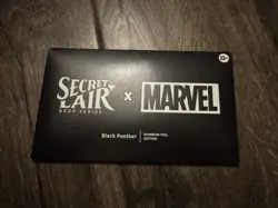 MTG Secret Lair x Marvel's Black Panther Foil Edition - Factory SEALED! - Image 2