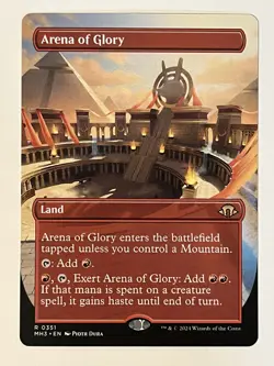Arena of Glory (Borderless) Modern Horizons 3 Non-Foil MTG NM - Image 1