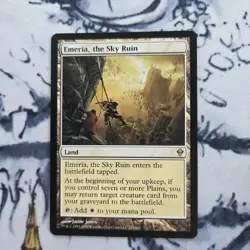 MTG Emeria, the Sky Ruin Zendikar 1x. NM - Image 1