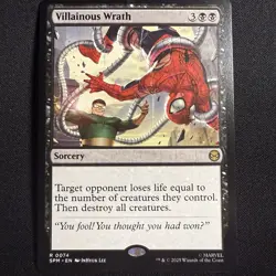 Villainous Wrath (REGULAR) x1 - MTG Marvel's Spider-Man SPM #74 - Image 1