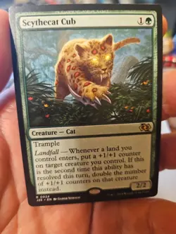 MTG - Foundations Jumpstart - Scythecat Cub - NM - NF - Image 1