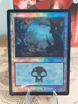 MTG FOIL Swamp (293) (Retro Frame) - Innistrad Remastered (INR) NM - Image 1