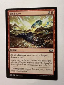 Big Score *Common* Magic MtG x1 SNC Streets of New Capenna - Image 1