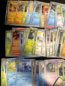 Pokemon 151 Complete Base Set Common, Uncommon & Holo Rare Set - 153 Cards - Image 5