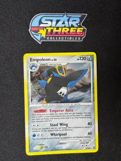 ??? SWIRL Empoleon 2/100 Stormfront Holo - Near Mint - Pokemon TCG ??? - Image 1