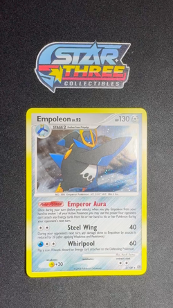 ??? SWIRL Empoleon 2/100 Stormfront Holo - Near Mint - Pokemon TCG ??? - Image 2