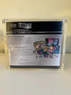 Evolving Skies Pokemon Center Elite Trainer Box ETB New & Sealed + Acrylic Case - Image 3