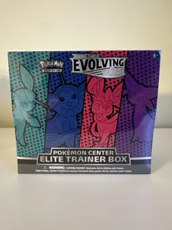 Evolving Skies Pokemon Center Elite Trainer Box ETB New & Sealed + Acrylic Case - Image 5