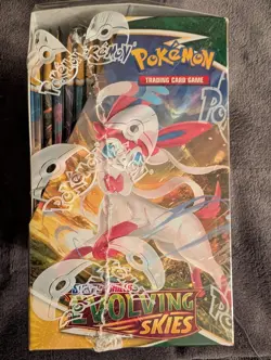 Pokemon Sword & Shield Evolving Skies Booster Box x1 (36 Packs) Factory Sealed - Image 3