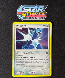 ??? SWIRL Dialga #DP26 Pokemon BLACK STAR Promo -VINTAGE PROMO HOLOFOIL - NM ??? - Image 1