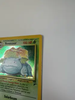 Pokemon TCG Venusaur Holo Rare Card 18/130 Base Set 2 LP - Image 4