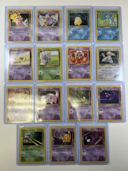 Pokemon WOTC Gym Challenge Sabrina Gym Leader Card Lot Of 15 NM/LP Vintage - Image 1