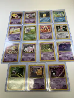 Pokemon WOTC Gym Challenge Sabrina Gym Leader Card Lot Of 15 NM/LP Vintage - Image 2