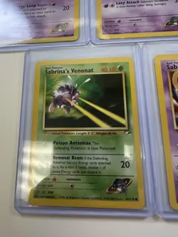 Pokemon WOTC Gym Challenge Sabrina Gym Leader Card Lot Of 15 NM/LP Vintage - Image 3