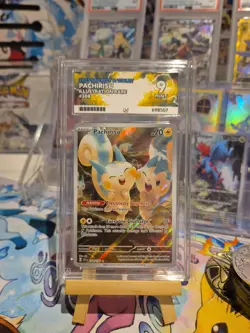 ACE 9 Pachirisu 208/198 Illustration Rare Scarlet & Violet Base Pokemon Card - Image 1
