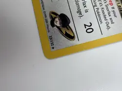 Rocket's Snorlax 1st Edition 33/132 Non Holo Gym Heroes Pokemon WOTC 2000 NM - Image 3