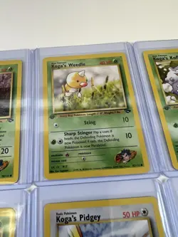 Pokemon WOTC 1st Edition Lot Of 11 Gym Challenge/Heroes Vintage - Image 3