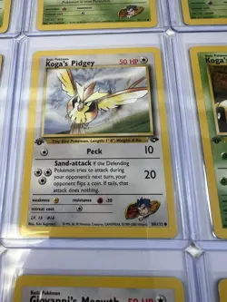 Pokemon WOTC 1st Edition Lot Of 11 Gym Challenge/Heroes Vintage - Image 5