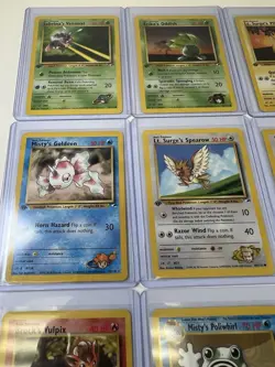 Pokemon WOTC 1st Edition Lot Of 12 Gym Challenge/Heroes Vintage - Image 4