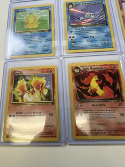 Pokemon Team Rocket 16 Card Lot Non Holo Common Uncommon LP-NM WOTC Unlimited - Image 2
