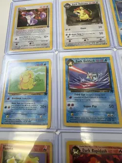 Pokemon Team Rocket 16 Card Lot Non Holo Common Uncommon LP-NM WOTC Unlimited - Image 3