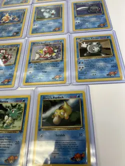 Pokemon WOTC 1st Edition Gym Challenge Misty Gym Leader Card Lot Of 15 LP - Image 3