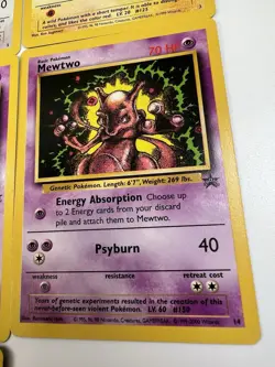 Pokemon WOTC Movie Black Star Promo Lot Of 6 Pikachu, Mew, Mewtwo, Dragonite - Image 5