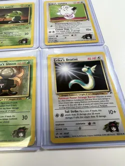Pokemon WOTC Gym Challenge Erika Gym Leader Card Lot Of 16 NM/LP Vintage - Image 4
