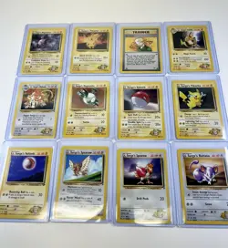 Pokemon WOTC Gym Challenge Lt. Surge Gym Leader Card Lot Of 12 NM/LP Vintage - Image 1