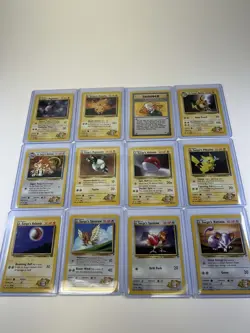 Pokemon WOTC Gym Challenge Lt. Surge Gym Leader Card Lot Of 12 NM/LP Vintage - Image 2
