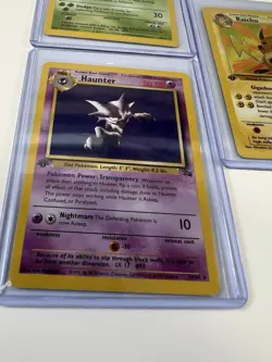 Pokemon TCG 1st Edition Fossil Vintage Non Holo Rare Lot Of 5 Muk Raichu - Image 3