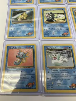 Pokemon WOTC Gym Challenge Misty Gym Leader Card Lot Of 17 NM/LP Vintage - Image 2
