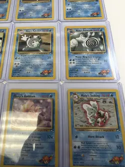 Pokemon WOTC Gym Challenge Misty Gym Leader Card Lot Of 17 NM/LP Vintage - Image 3