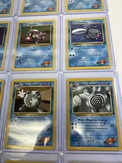 Pokemon WOTC Gym Challenge Misty Gym Leader Card Lot Of 17 NM/LP Vintage - Image 4