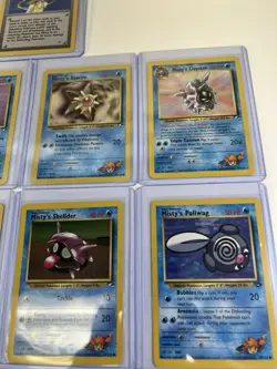 Pokemon WOTC Gym Challenge Misty Gym Leader Card Lot Of 17 NM/LP Vintage - Image 5