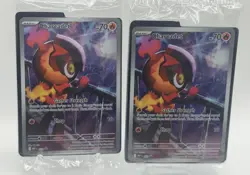 Charcadet 022 - Phantasmal Flames Black Star Promo Sealed Pokemon TCG Lot Of 2 - Image 1