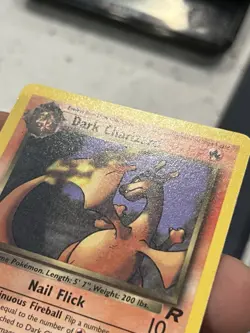 Dark Charizard 1st Edition 21/82 Non Holo - Team Rocket/Pokemon Vintage Rare MP - Image 4