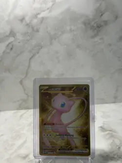 Pokemon TCG Mew ex Gold Illustration Rare 205/165 SV151 Secret Rare - Image 1