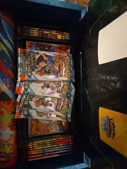 Opened Pokemon Mega Charizard X EX Ultra-Premium Collection UPC Phantasmal Flame - Image 3