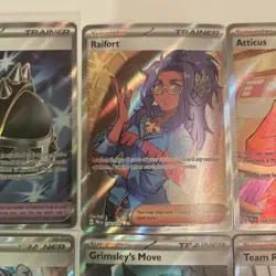 Pokemon TCG Lot Of 8 Full Art Trainers ALL MINT CONDITION - Image 3