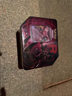 Pokemon TCG: Team Rocket’s Mewtwo EX Tin - Brand New & Factory Sealed - Image 1