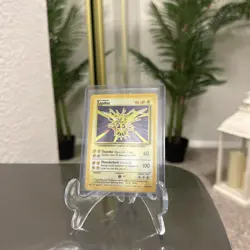 1999 Pokemon Base Set Zapdos Holo Rare 16/102 WOTC English NM - Image 1