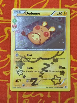 POKEMON TCG DEDENNE RC10/RC32 HOLO EXCELLENT GENERATIONS RADIANT COLLECTION - Image 1